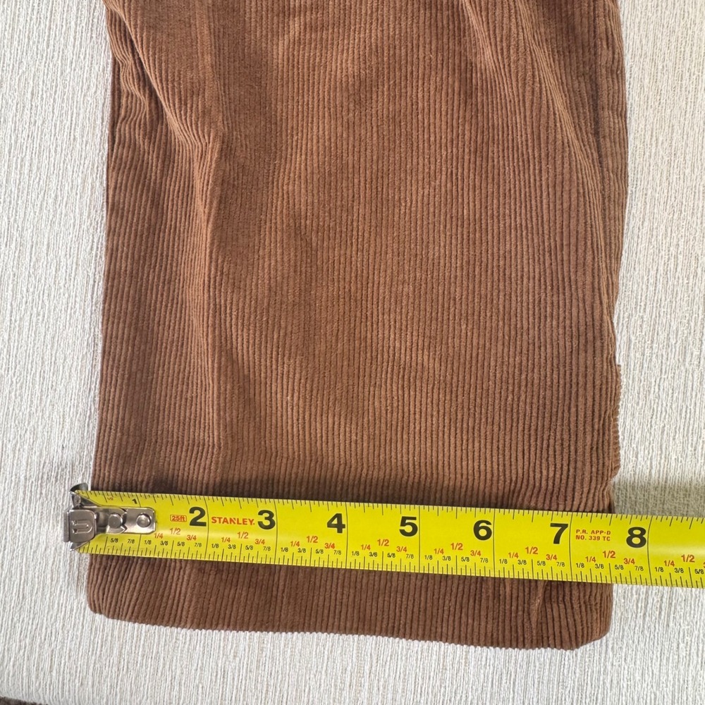 Vintage N'est Ce Pas Brown Corduroy High Waist Western Yoke Pants 9/10 Rare 70s - Picture 9 of 10